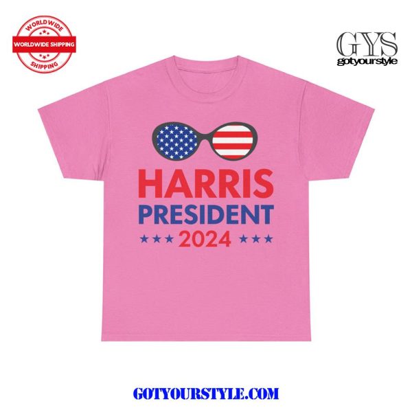 Cool Harris President 2024 T-Shirt - Image 7