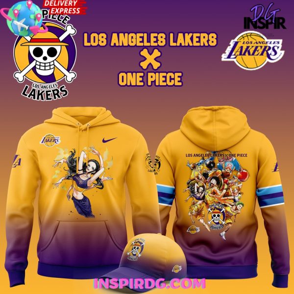 Los Angeles Lakers x One Piece Special Nico Robin Hoodie