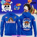 Kansas Jayhawks Men's Basketball One Piece Night Hoodie T-shirt Sweatshirt All Merchandise