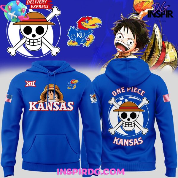 Kansas Jayhawks Men's Basketball One Piece Night Hoodie T-shirt Sweatshirt All Merchandise