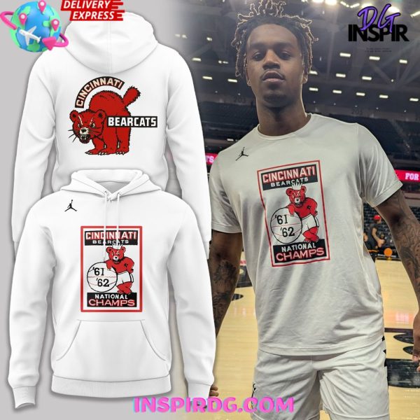 Cincinnati Bearcats 1961-1962 National Champs Hoodie