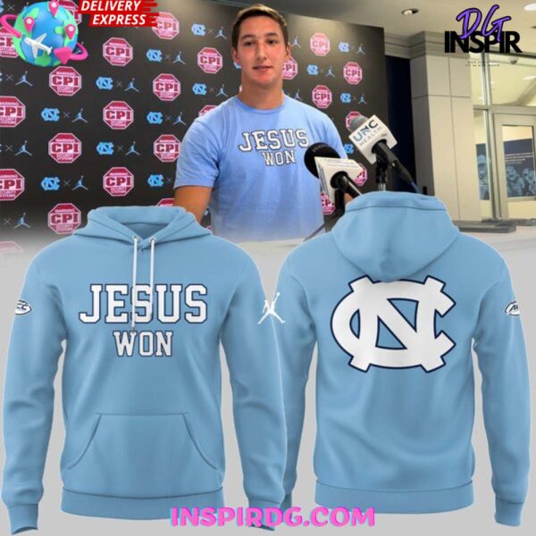 North Carolina Tar Heels Jesus Won Special Hoodie