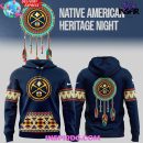 Denver Nuggets Native American Heritage Special Hoodie