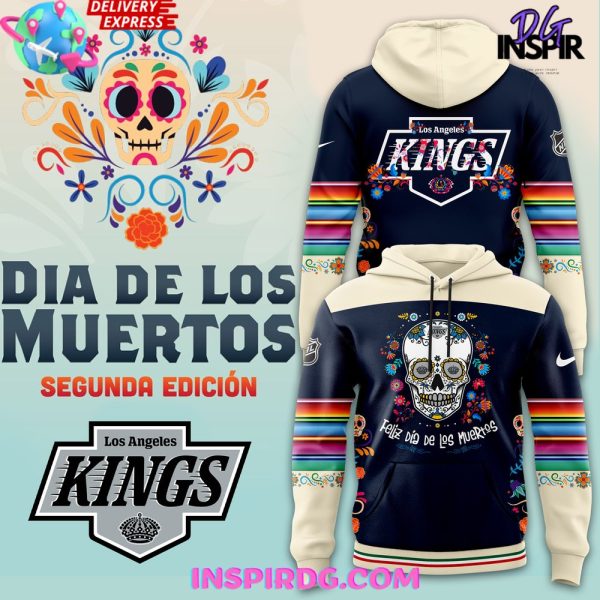 Los Angeles Kings Dia De Los Muertos 2025 Hoodie