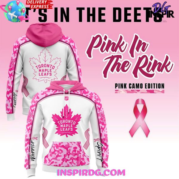 Toronto Maple Leafs Pink in the Rink 2025 Hoodie