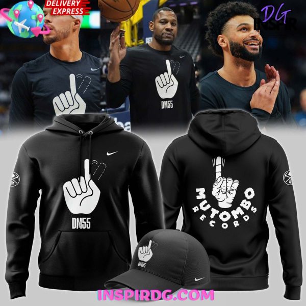 Denver Nuggets Dikembe Mutombo Hand DM55 Special Hoodie