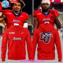 Liberty Flames Football 2025 Red Hoodie