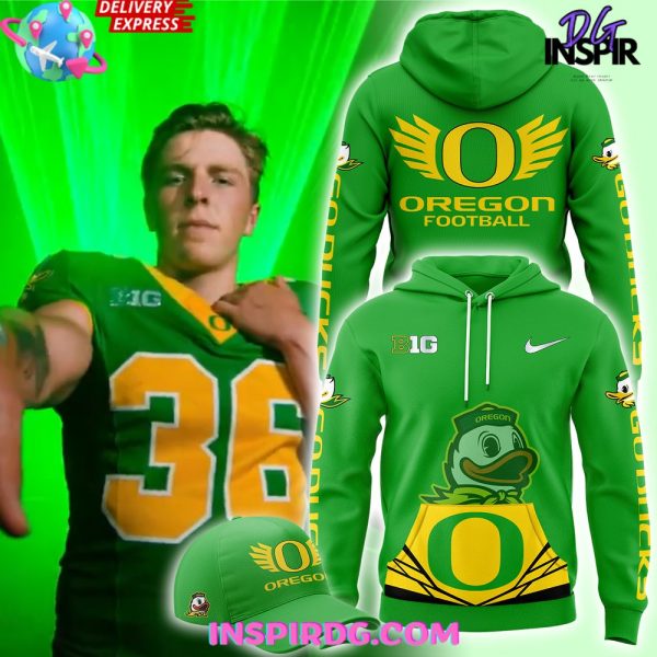Oregon Ducks Go Ducks 2025 Limited Hoodie