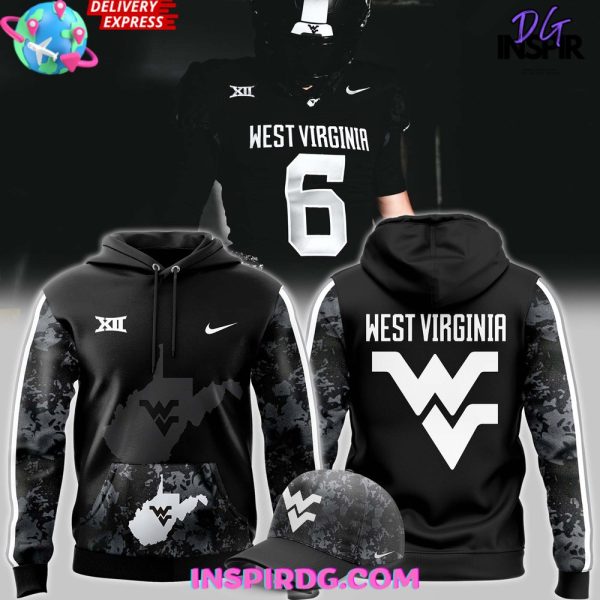 West Virginia Mountaineers 2025 Coal Rush Hoodie