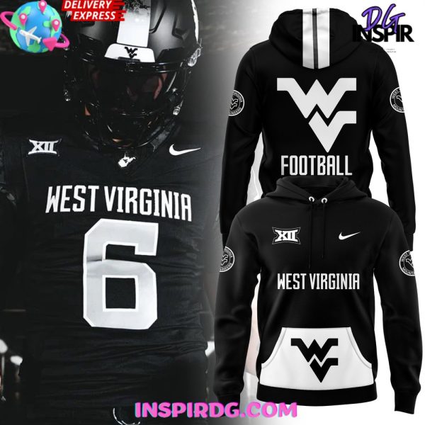 West Virginia Mountaineers Game 2025 Coal Rush Hoodie