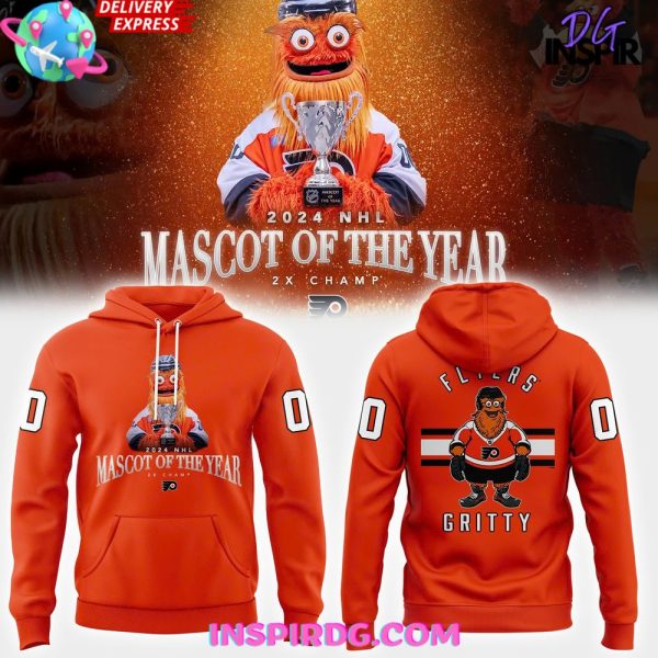 Philadelphia Flyers Gritty Mascot Of The Year 2025 Hoodie