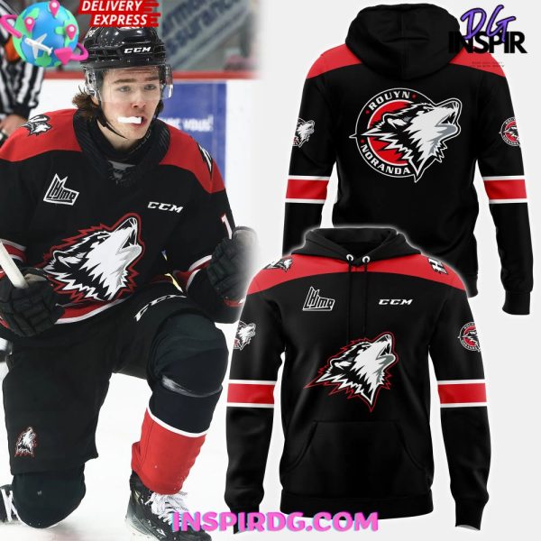 Rouyn-Noranda Huskies 2025 Black Hoodie