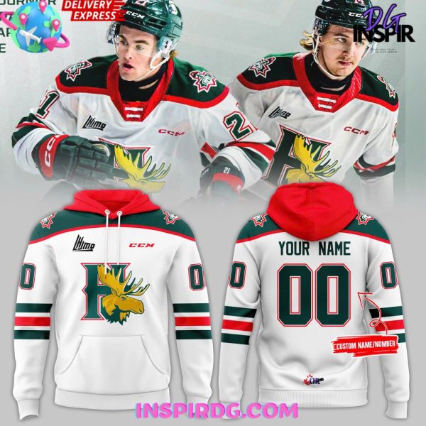 Halifax Mooseheads New 2024 White Hoodie