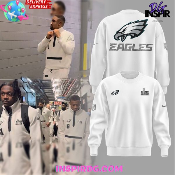 Philadelphia Eagles Super Bowl LIX Opening Night Tech Sweatshirt