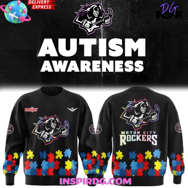 Motor City Rockers Autism Awareness 2025 Sweatshirt