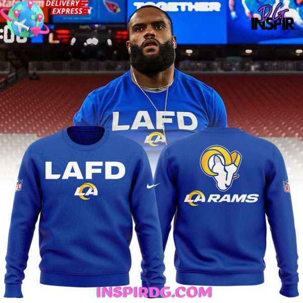 Los Angeles Rams LAFD 2025 Sweatshirt