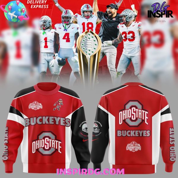 Ohio State Football 2025 College Football Playoff National Champions Limited Sweatshirt