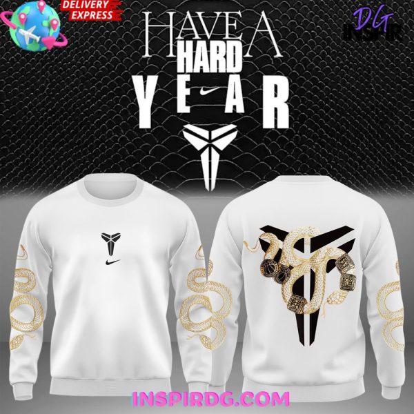 Year of the Mamba Kobe White Sweatshirt