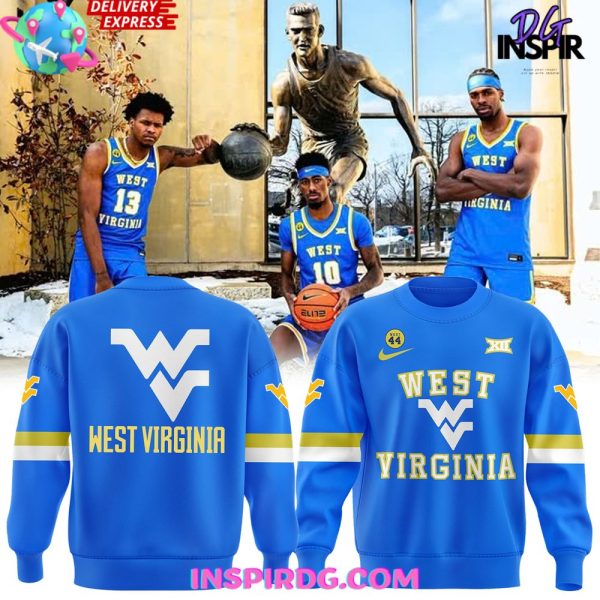 West Virginia Mountaineers Basketball Jerry West 44 Limited Sweatshirt