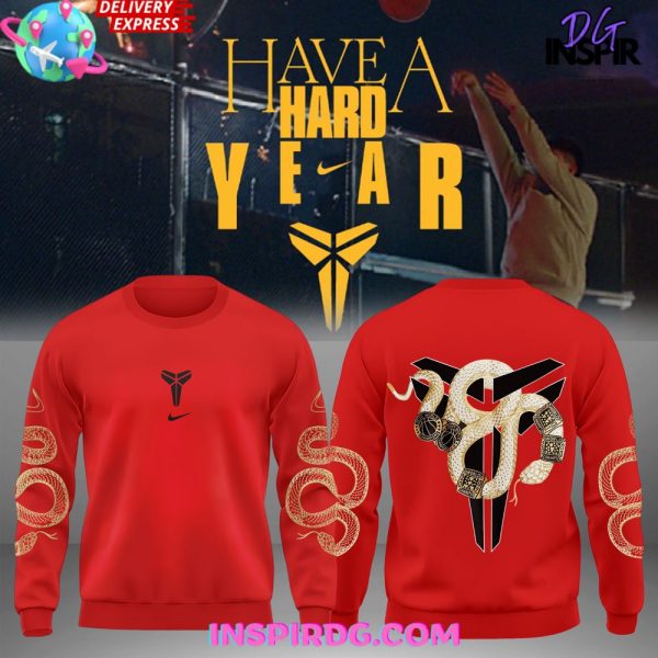 Year of the Mamba Kobe Red Sweatshirt