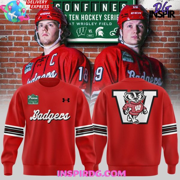 Wisconsin Badgers Frozen Confines Wisconsin 2025 Sweatshirt