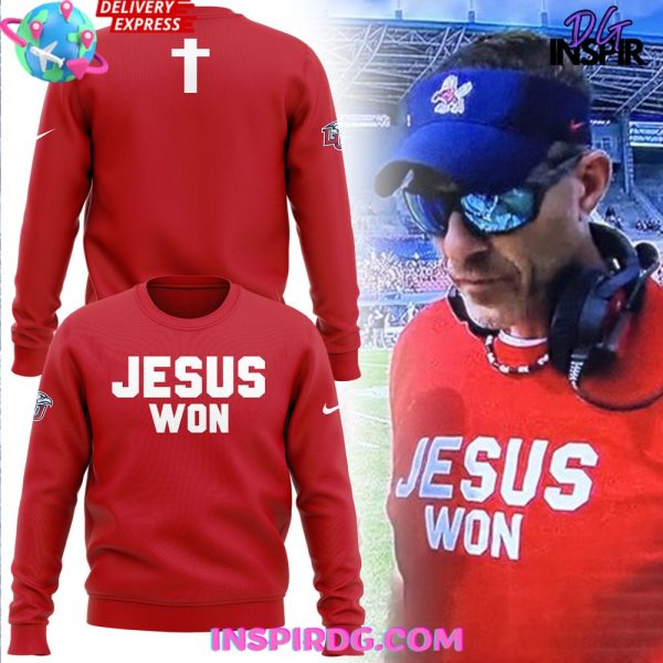Liberty Flames Football Jesus Won Sweatshirt