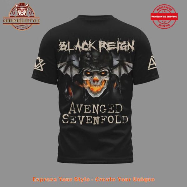Avenged Sevenfold Black Reign Shirt - Image 3