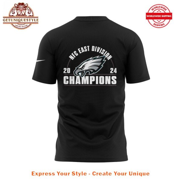 Coach Nick Sirianni x Philadelphia Eagles Ready To Roll NFC East Champion Shirt - Image 3