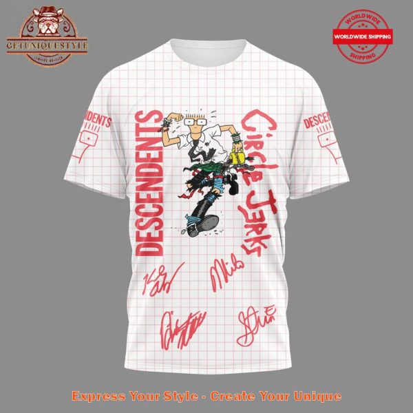 Descendents Circle Jerks Tour 2025 Shirt - Image 2