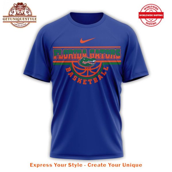 Florida Gators Basketball Eat Sleep Repeat Shirt - Image 2