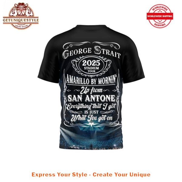George Strait 2025 Stadium Tour Shirt - Image 3