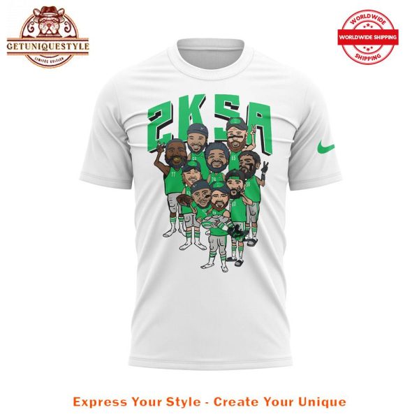 Philadelphia Eagles Saquon Barkley How 'Bout Them Boys Upfront Shirt - Image 2