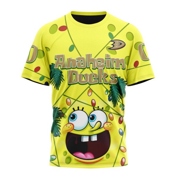 T-shirt Anaheim Ducks | Specialized Jersey With SpongeBob V0122