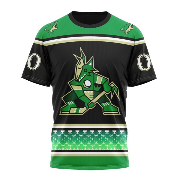 T-shirt Arizona Coyotes | Specialized Unisex Kits Hockey Celebrate St Patrick's Day V0122