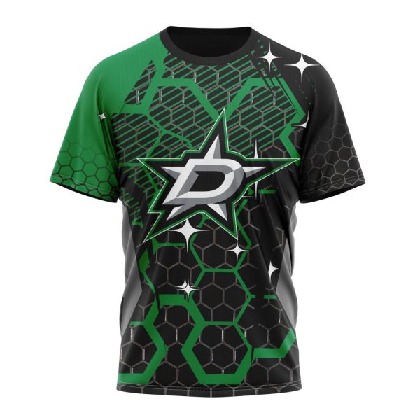 T-shirt NHL Dallas Stars | Specialized Design With MotoCross Syle V0222