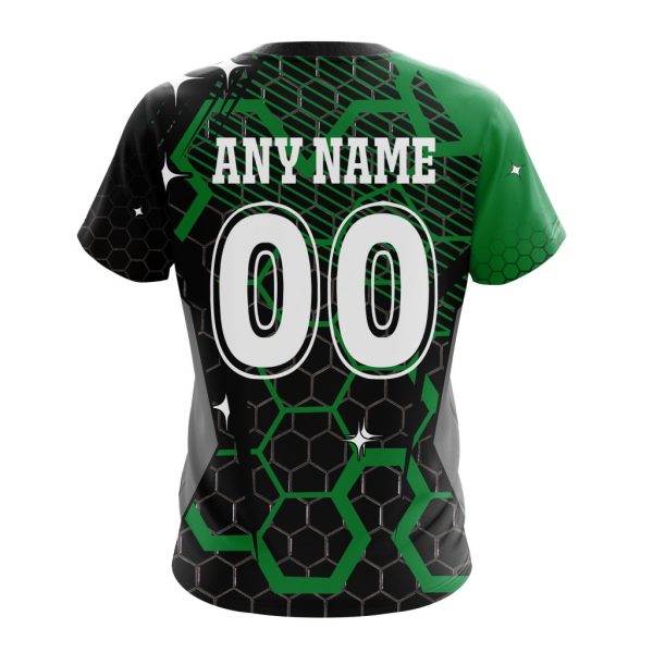 T-shirt NHL Dallas Stars | Specialized Design With MotoCross Syle V0222 - Image 2