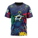 T-shirt NHL Dallas Stars | Specialized Fearless Aganst Autism