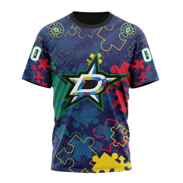 T-shirt NHL Dallas Stars | Specialized Fearless Aganst Autism
