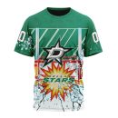 T-shirt NHL Dallas Stars | Specialized Jersey With Ice Hockey Arena