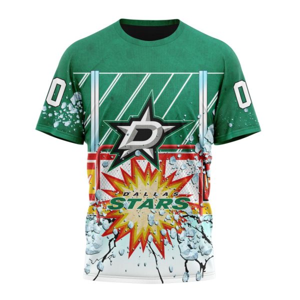 T-shirt NHL Dallas Stars | Specialized Jersey With Ice Hockey Arena