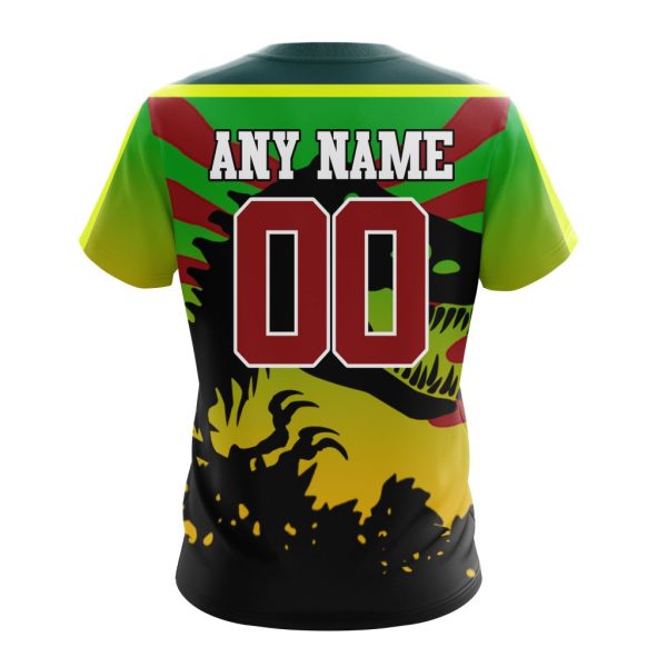 T-shirt NHL Dallas Stars | Specialized Jersey Hockey For Jurassic World - Image 2