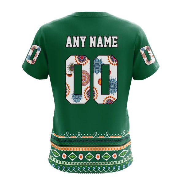 T-shirt NHL Dallas Stars | Specialized Jersey Hockey For All Diwali Festival - Image 2
