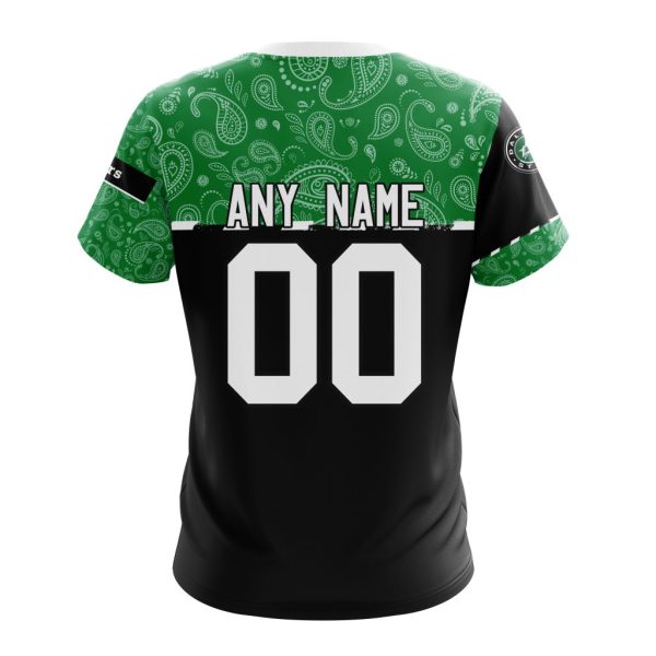 T-shirt NHL Dallas Stars | Specialized Jersey Hockey With Paisley - Image 2