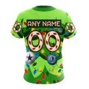 T-shirt NHL Dallas Stars | Specialized Unisex Kits With Unisex Kits With Christmass Tree Color And City's Sport Teams