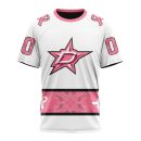 T-shirt NHL Dallas Stars In Classic Style With Paisley! WE WEAR PINK BREAST CANCER