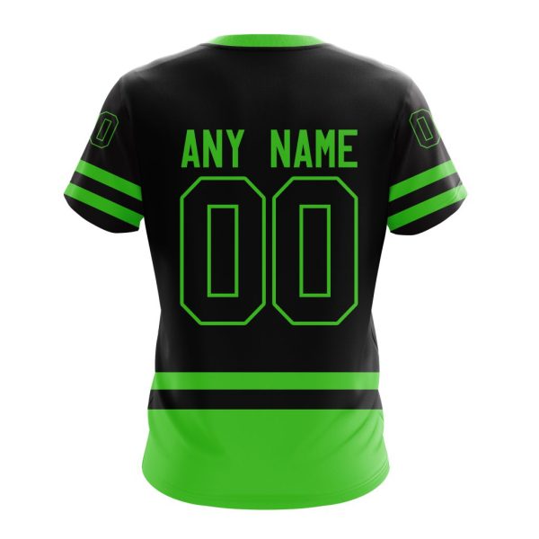 T-shirt NHL Dallas Stars Personalized 2023 Alternate Kits - Image 2