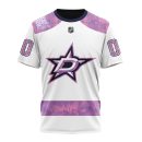 T-shirt NHL Dallas Stars Personalized Hockey Fight Cancer Design