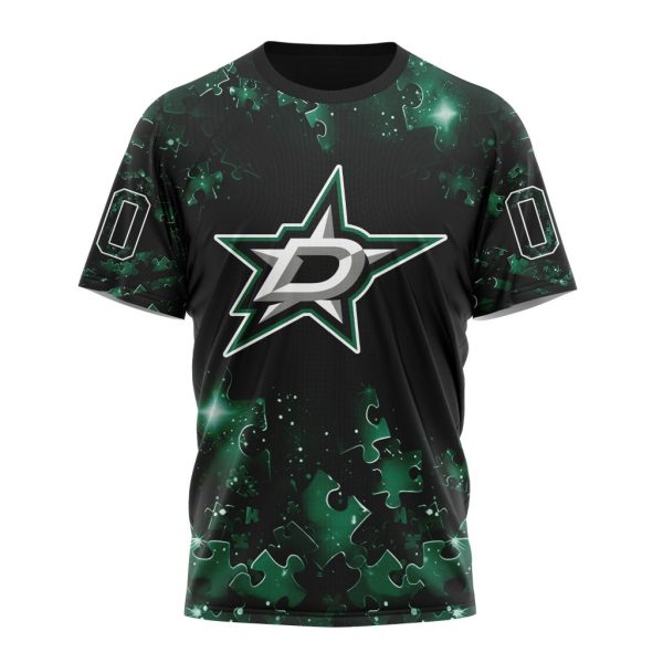T-shirt NHL Dallas Stars Special Autism Awareness Design ST2402