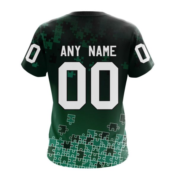 T-shirt NHL Dallas Stars Special Autism Awareness Design ST2403 - Image 2