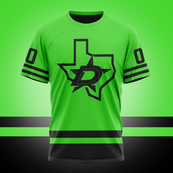 T-shirt NHL Dallas Stars Special Colour Rush Design ST2401